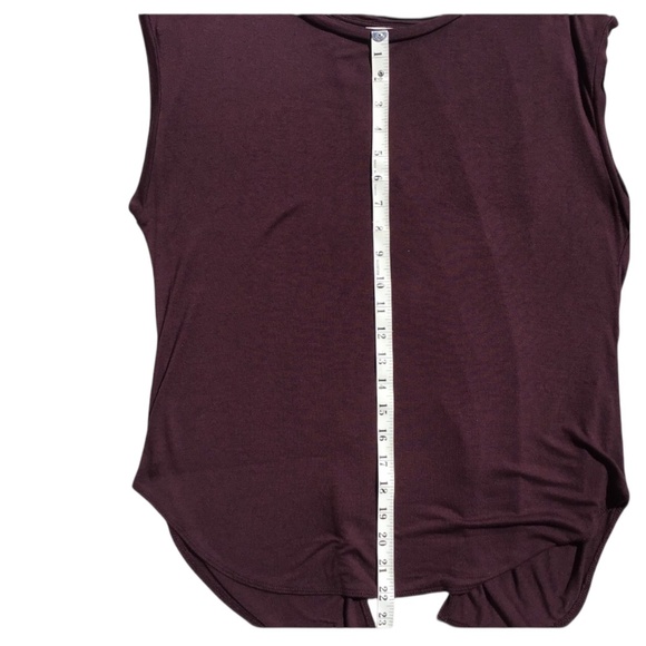 Aritzia Wilfred Purple Split Back La Riviere Top - Picture 6 of 10